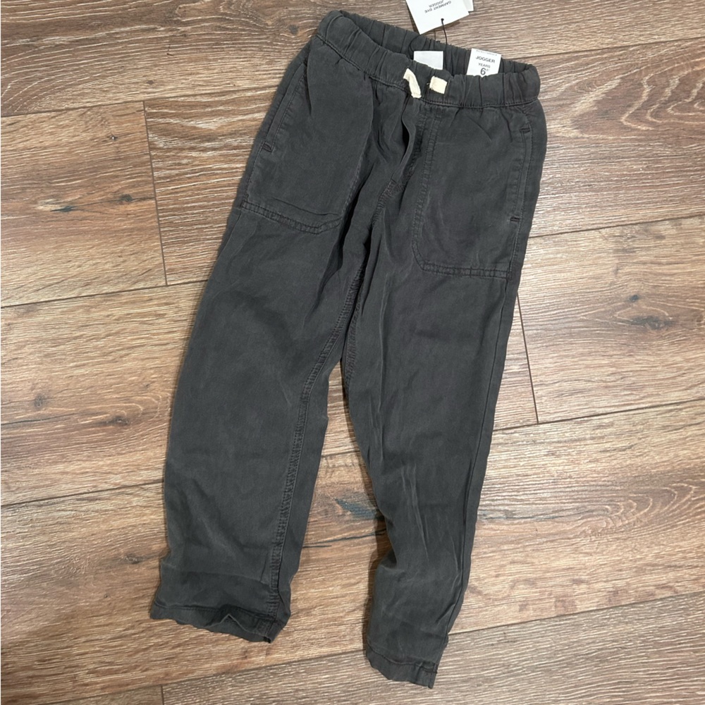 Zara Kids Charcoal jogger and navy sweatpants